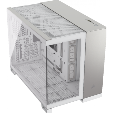 Corsair 2500X Wit, Grijs - Minitowermodel