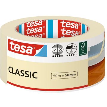 tesa Classic Malerband 50m x 50mm chamois