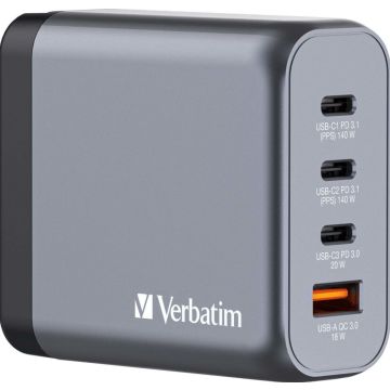GNC-140 GaN Charger 4 Port 140W USB A/C
