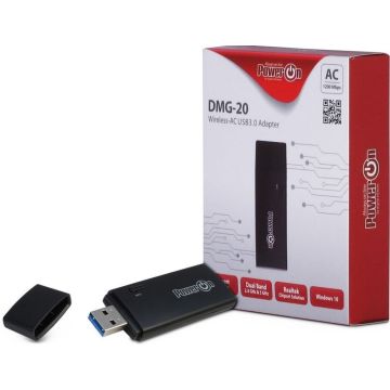 Inter-Tech WL-USB Adapter DMG-20 USB3.0 WLAN_N Stick 1200Mbp