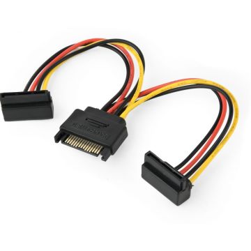 gembird SATA-Stromverteilerkabel schuine, 0,15 m
