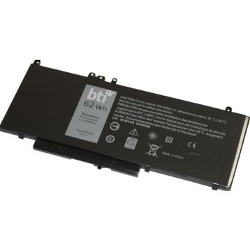 BTI 6MT4T-BTI - Batterij voor laptopcomputer (gelijk aan: Dell 451-BBTW, Dell 0C1P4, Dell 7V69Y, Dell 451-BBUN, Dell 451-BBUQ, Dell 535NC, Dell HK6DV, Dell JCDHY, Dell K3JK9, Dell NR1DY, Dell TXF9M)
