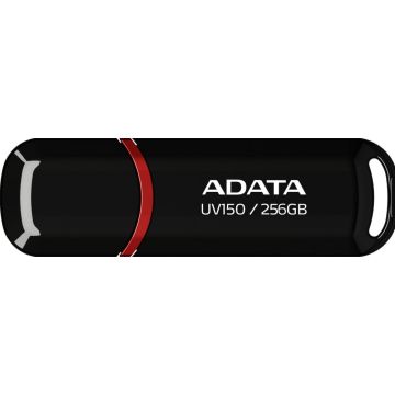 USB-Stick 256GB ADATA DashDrive UV150 zwart