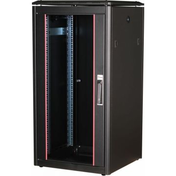 Equip Serverbehuizing 19" 22U 600x600mm zwart