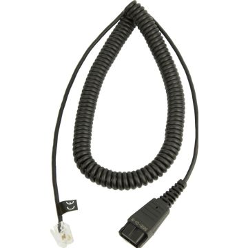 Jabra 8800-01-19 QD cord naar RJ10 - Hoofdtelefoon adapter