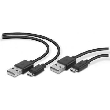 Speedlink STREAM Play & Charge USB Kabel Set für PS4, sw retail
