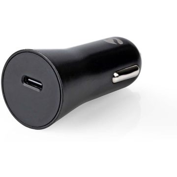 Autolader / 1.67 / 2.22 / 3.0 A / Outputs: 1 / Poorttype: USB-C / 20 W / Automatische Voltage Selectie