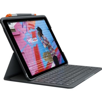 Logitech Slim Folio - Toetsenbord en foliobehuizing