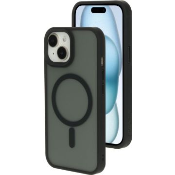 Hardcover met Corner Protection en geschikt voor MagSafe voordelen: + Transparante frosted afwerking: frisse uitstraling en tijdloos ontwerp + MagSafe geschikt: de ingebouwde magneet is geschikt voor alle Apple MagSafe accessoires en laders! + Impact prot