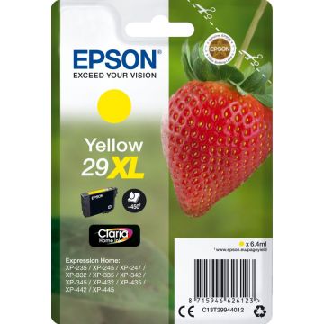 INKCARTRIDGE EPSON 29XL T2994 GEEL
