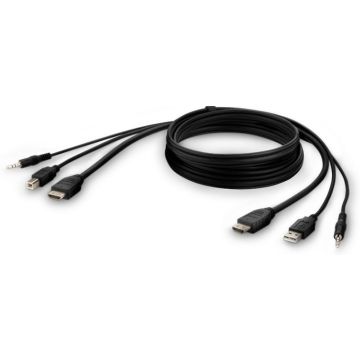 Belkin Secure KVM Combo Cable - VideoUSBaudiokabel
