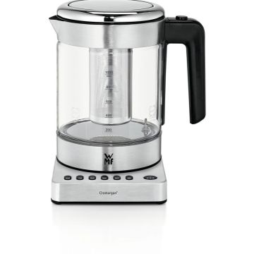 Thee- en Waterkoker 2in1 Vario Kitchenminis 1900w 1Ltr 5temp Glas