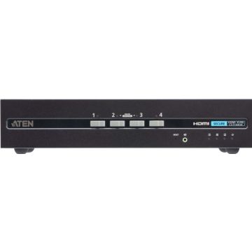 4-Port USB - 4K HDMI Secure KVM Switch (PSD PP V4.0 Compliant)