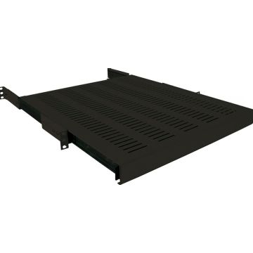 LogiLink 19" Ausziehbarer legplanken T=1200 mm, zwart,35 kg