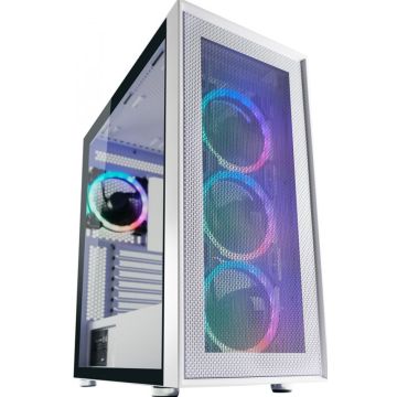 Case Midi LC-Power LC-802W-ON White Wanderer X ATX,1xUSB3.0, 2xUSB2.0, 1xUSB-C