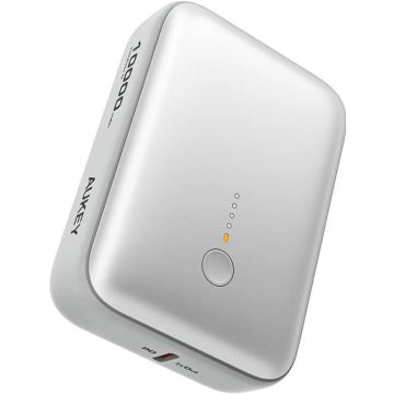 Aukey Powerbank Spark Mini 10000mAh 20W USB-C/USB-A weiß