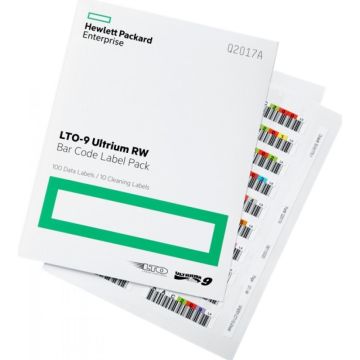HPE - Streepjescode-etiketten (LTO-9)