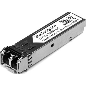 StarTech.com Cisco-compatibele gigabit glasvezel SFP-zendontvangermodule MM LC - 550 m (Mini-GBIC)