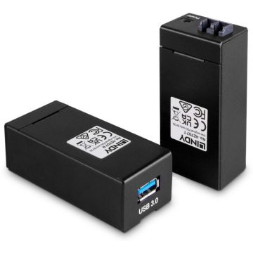LINDY USB 3.1 Gen1 Fibre Optic Extender 400m