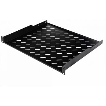 Equip legplanken fest 19" voor Serverschränke, 1U 60cm zwart