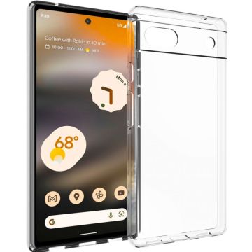 Accezz Clear Backcover Google Pixel 6a - Transparant