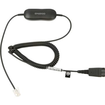 Jabra 88011-99 QD Kabel - Kabel voor telefoonhoorn