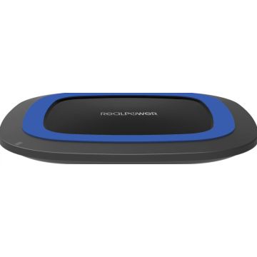 RealPower FreeCharger-10 zwart blauw, wireless opladerion