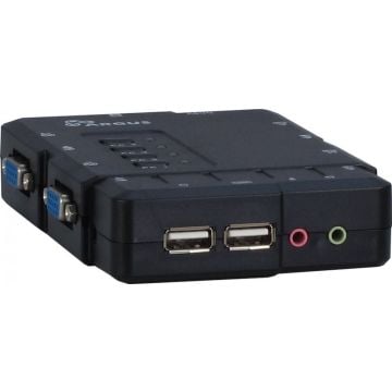 KVM Switch Inter-Tech KVM CS-41UA kunsstof