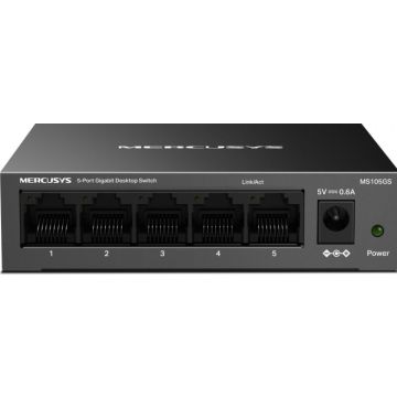 Mercusys Switch MS105GS 5-Port Gigabit Steel Case
