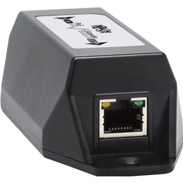 Eaton Tripp Lite Series Gigabit Ethernet PoEPoE+ Extender - Cat5e66a, RJ45, IEEE 802.3ataf, 30W, 1 Port, 328 ft. (100 m)