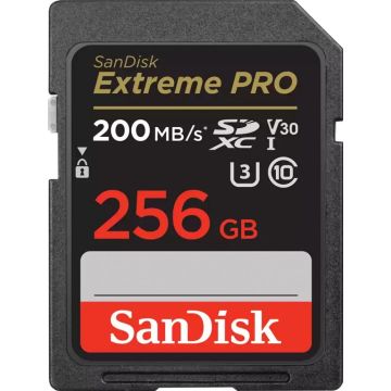 SanDisk Extreme PRO SDHC V30 256GB - Flashgeheugenkaart