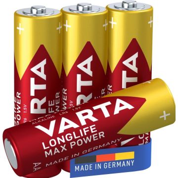 Alkaline Battery AA 1.5 V Max Tech 4-Blister