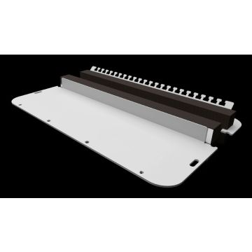 Rittal Metall-Flanschplatte zweiteilig, voor AX, met elastis