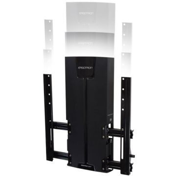 Ergotron - Bevestigingskit (kantelbare beugel, montagesjabloon, hefmodule met laag profiel, kabelbeheerhardware)