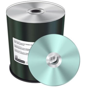 MediaRange Professional Line CD-R 700MB zilver 100erCakebox