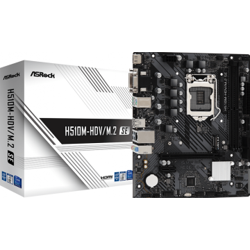 ASROCK H510M-HDV/M.2 SE - Moederbord