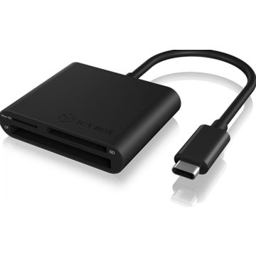 Adapter IcyBox ext. Multi kaartnleser Typee-C USB 3.0 extern retail