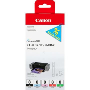 Canon CLI Value Pack 8 Multipack - 13 ml