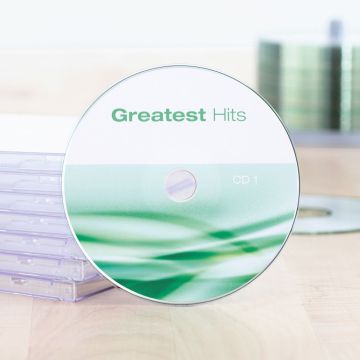 Herma 4850 CD-etiketten wit Maxi Ø 116 A4 Inkjet 50 st.