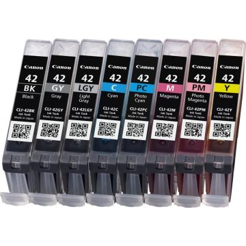 Canon CLI-42 BKGYLGCMYPCPM Multipack - 8