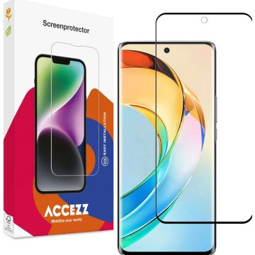 Accezz Gehard Glas Full Cover Screenprotector Honor Magic 6 Lite - Transparant