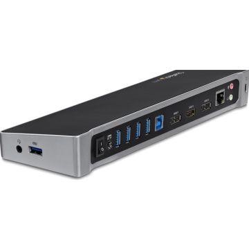 StarTech.com Triple monitor docking station voor laptops - Universeel USB 3.0 Notebook Docking Station