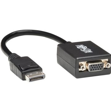 Eaton Tripp Lite Series 6in DisplayPort to VGA Adapter Active Converter DP to VGA MF 6" - Adapter voor display