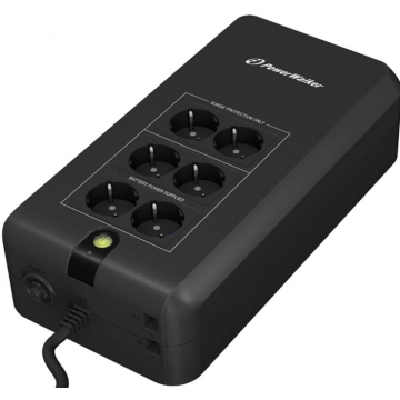 PowerWalker VFD 800 APFC, Stand-by (Offline), 0,8 kVA, 420 W, 170 V, 280 V, 50/60 Hz