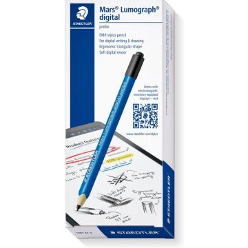STAEDTLER Mars Lumograph digital Jumbo 100% PEFC + 5 Spitzen