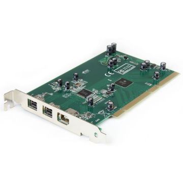 StarTech.com 3-poort PCI 1394b FireWire Adapter met Digitale Videobewerkingsset - FireWire-adapter