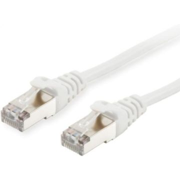Equip Patchkabel Cat6A S/FTP 2xRJ45 0.15m weiß