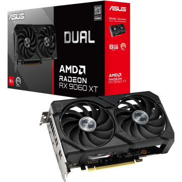 ASUS Dual Radeon RX 9060 XT - Videokaart