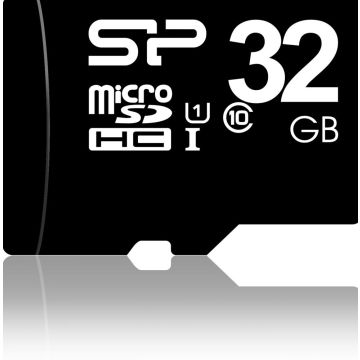 SILICON POWER - Flashgeheugenkaart (Adapter voor microSDHC naar SD inbegrepen)