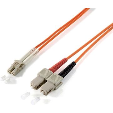 Equip LWL Patchkabel LC -> SC 1,00m Multimode Duplex O Polybeutel